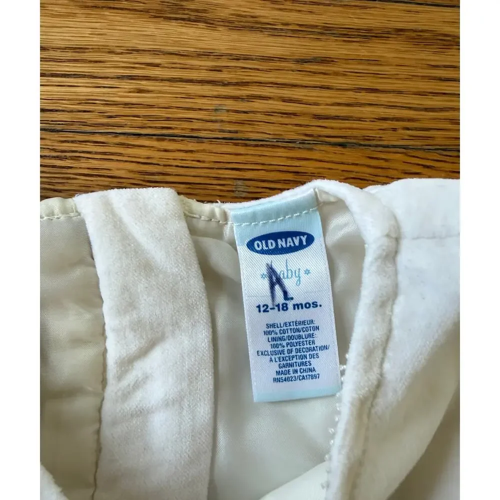 Old Navy Girls' Frozen Embroidered Dress Size 12-18 Months